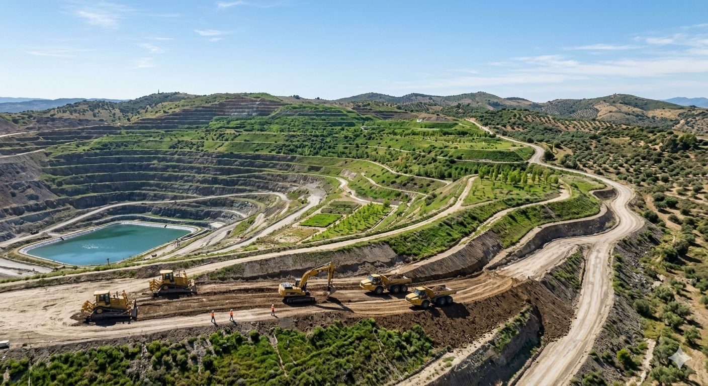 Rehabilitación de depósitos de residuos